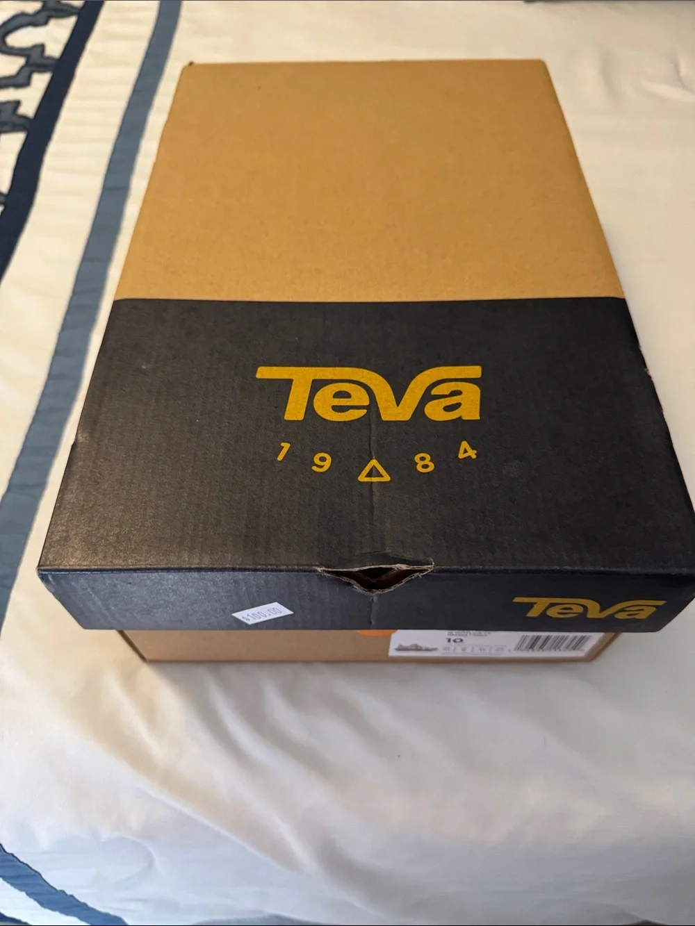 Teva New in Box! Women’s Taupe/White Hybrid Outdoor Sandal-Sneakers